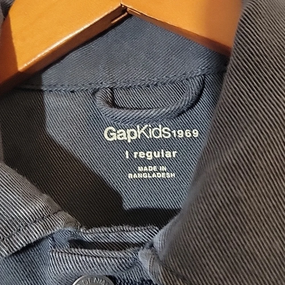 GAP KIDS Large(10-11)  BLK FLL Jean Jacket BLBKWASH